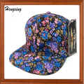 Floral en blanco Snapback sombreros personalizados